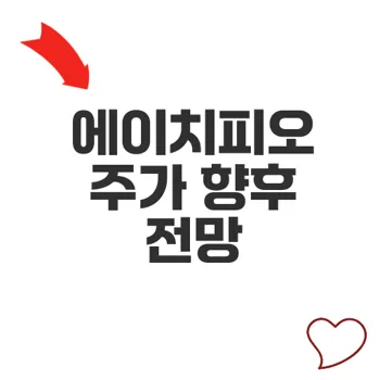 에이치피오주가 전망 반려동물 시장 성장과 투자 전략